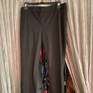 Rachel Zoe slim black pants with tapered leg